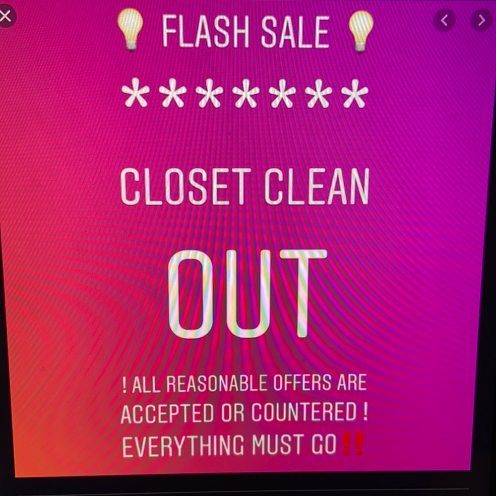 closet clean out sale bundle and save more
